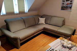 Ecksofa mit Relaxfunktion