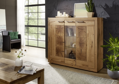 Highboard Wildeiche massiv Z19191-4