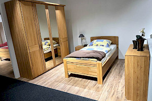 Schlafzimmer Münster in Eiche teilmassiv