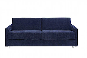 Schlafsofa Z21662 - Stoffbezug, blau