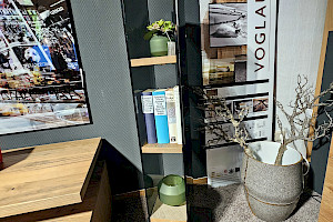 Voglauer Regal mit Glasseite V-Alpin