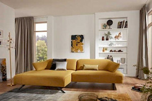 Polstergarnitur Z22796 - Stoffbezug, inkl. Sitztiefenverstellung