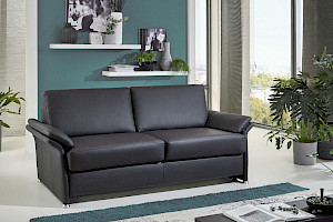Schlafsofa Z22838 - Lederbezug