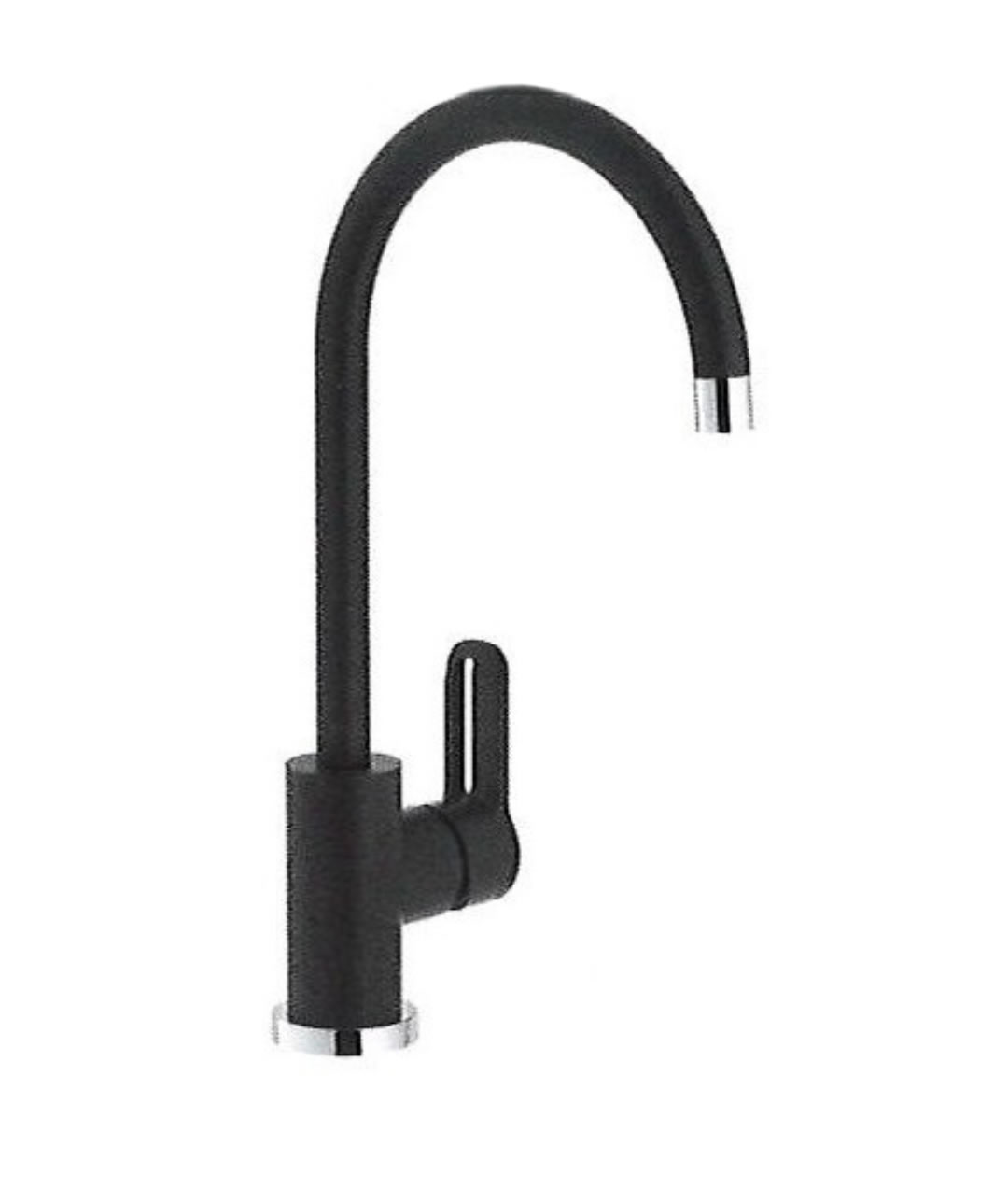 Armatur schwarz Matt Hochruck